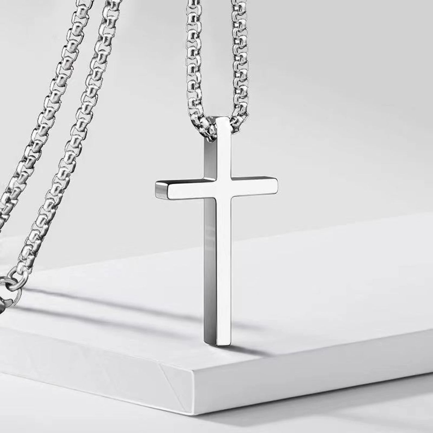 HydroX FaithSteel™ Cross Necklace