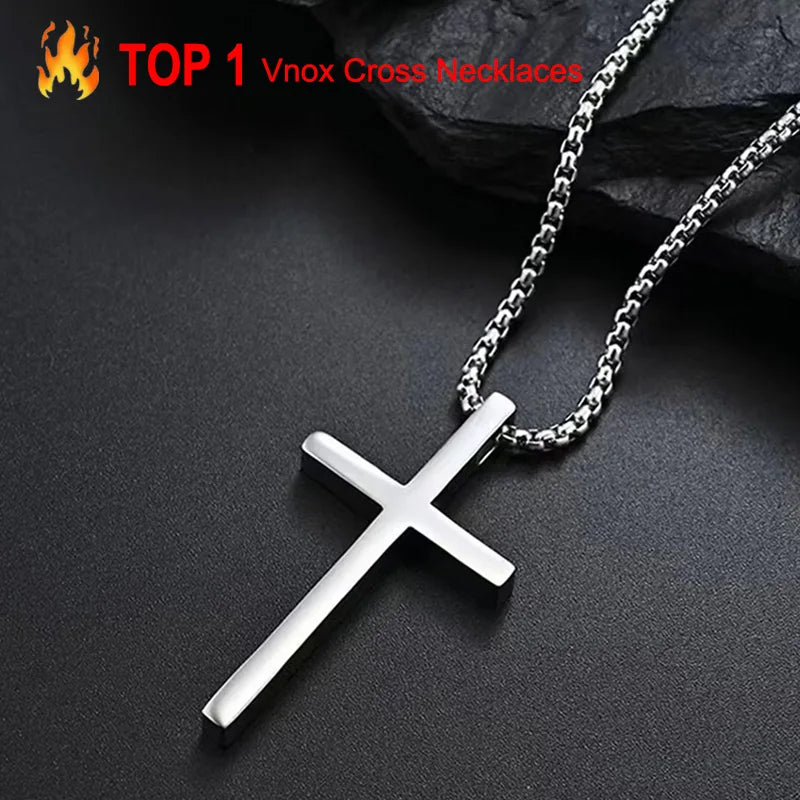 HydroX FaithSteel™ Cross Necklace