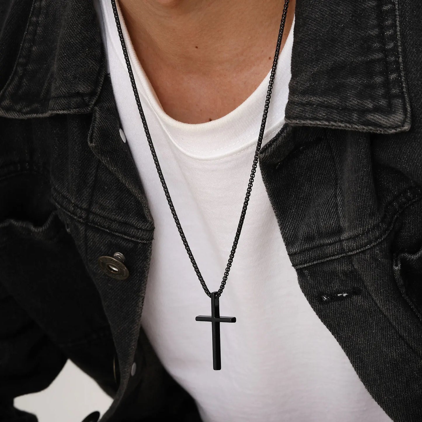 HydroX FaithSteel™ Cross Necklace